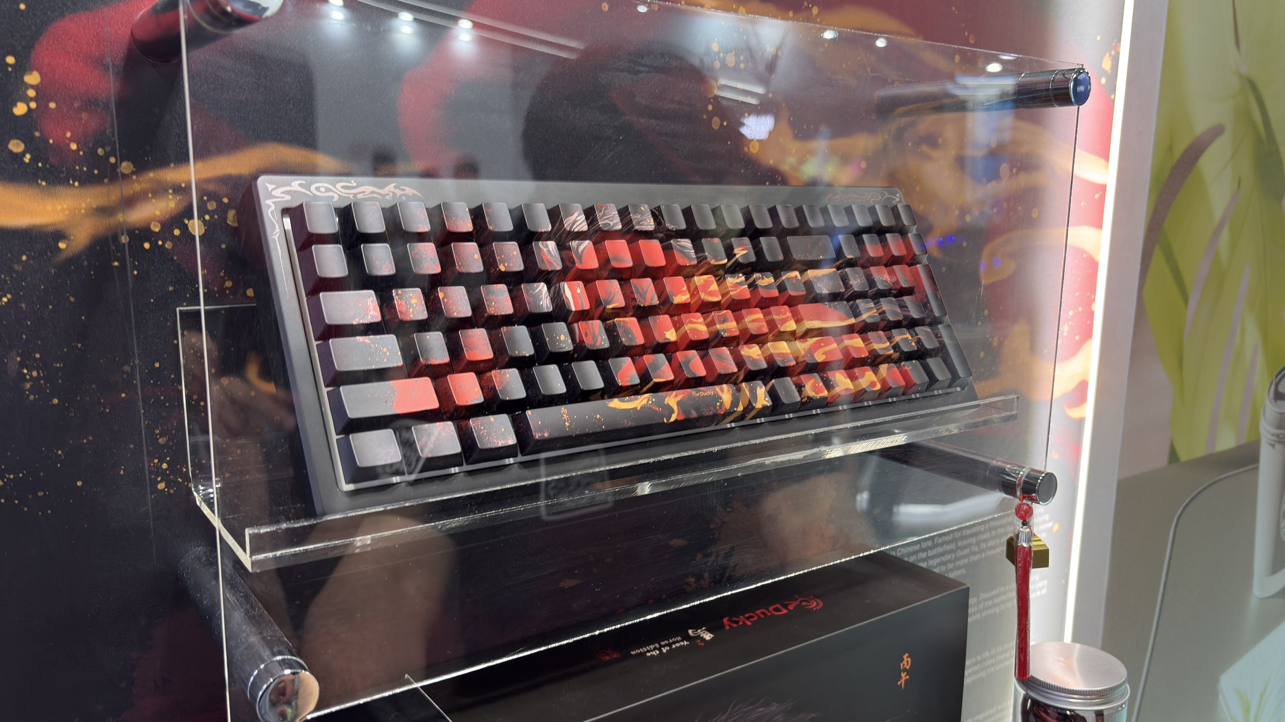 We got eyes on Ducky's sleek Year of the Horse gaming keyboard, and I can say I like it more than its last horse one – Ducky Year of the
