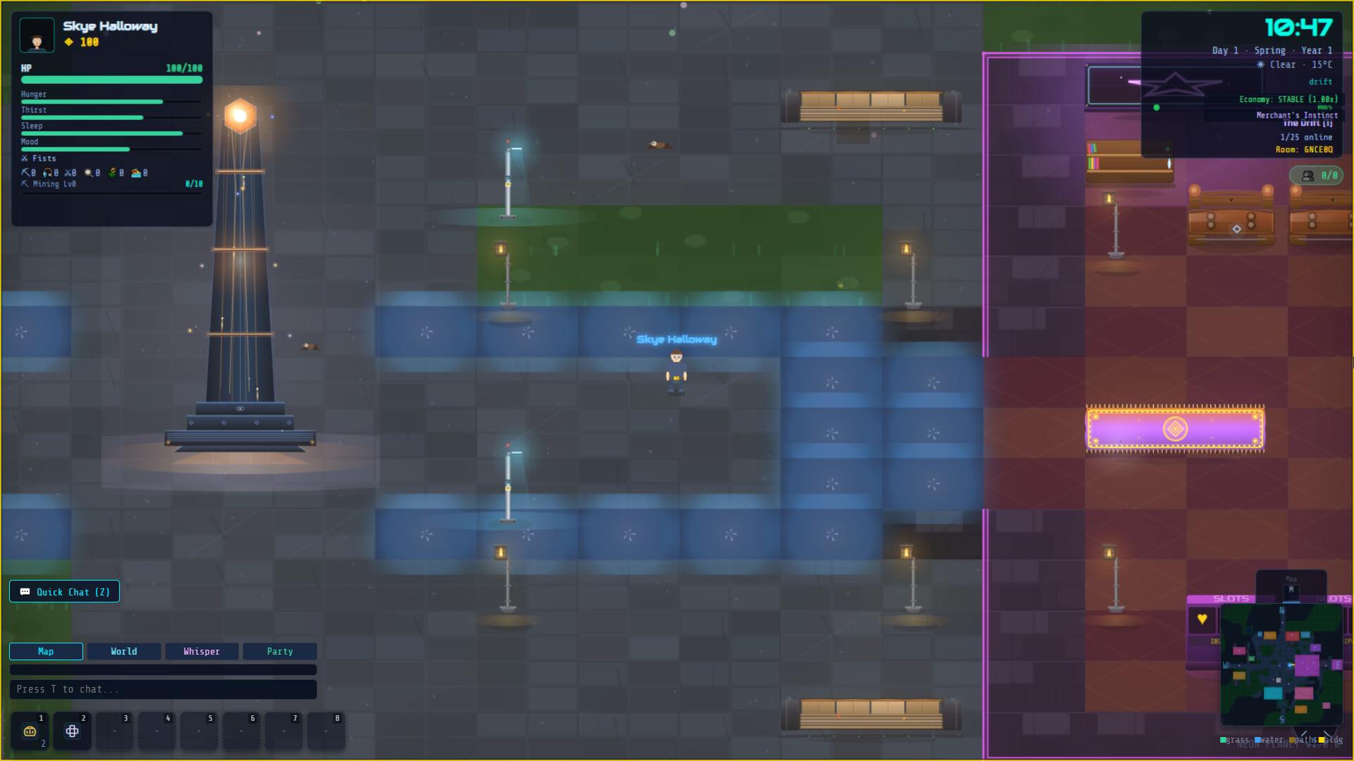 Neon Planet – neon planet key items