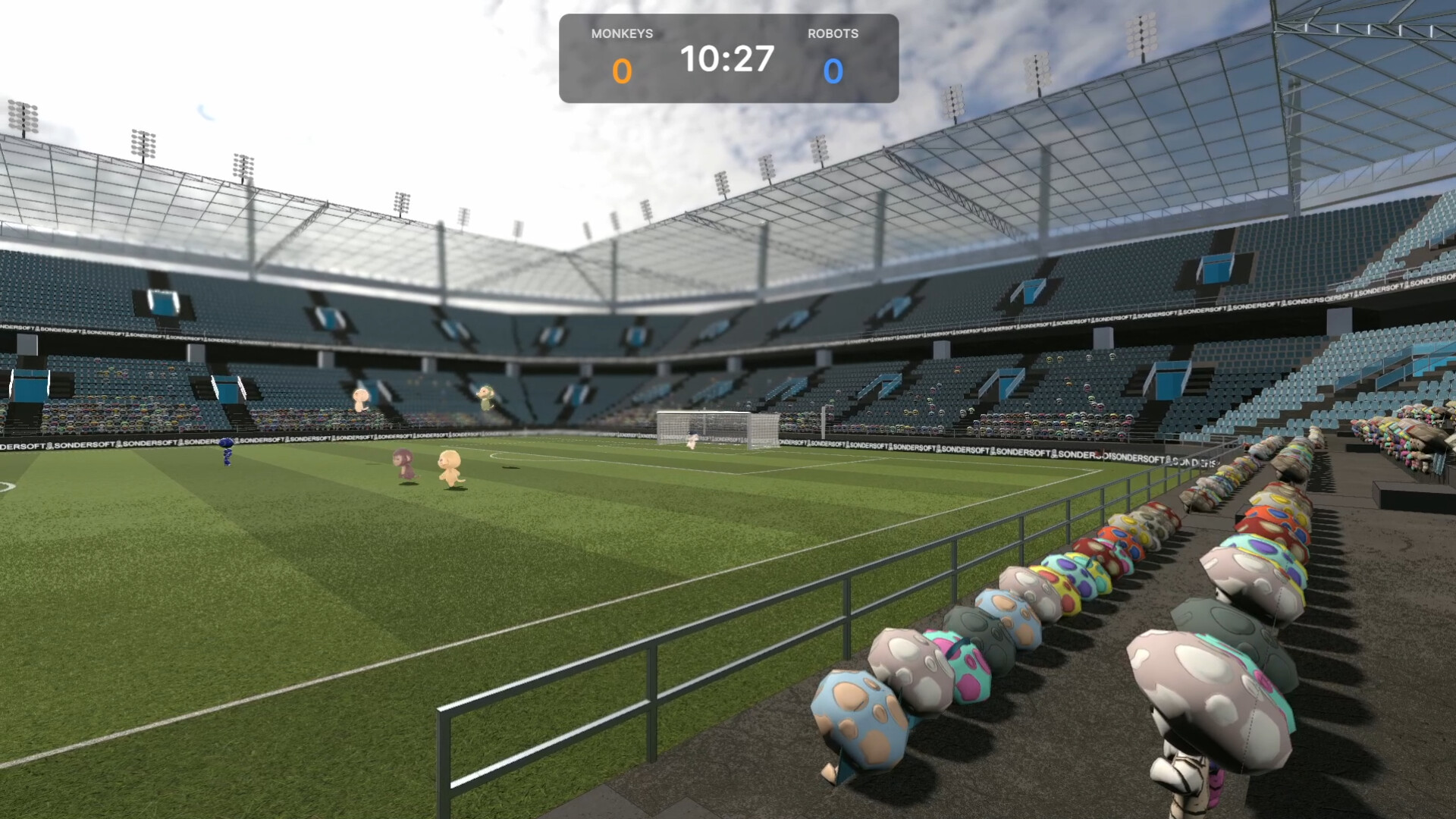 SonderSoft Soccer: Monkeys VS Robots! – SonderSoft Soccer: Monkeys VS Robots