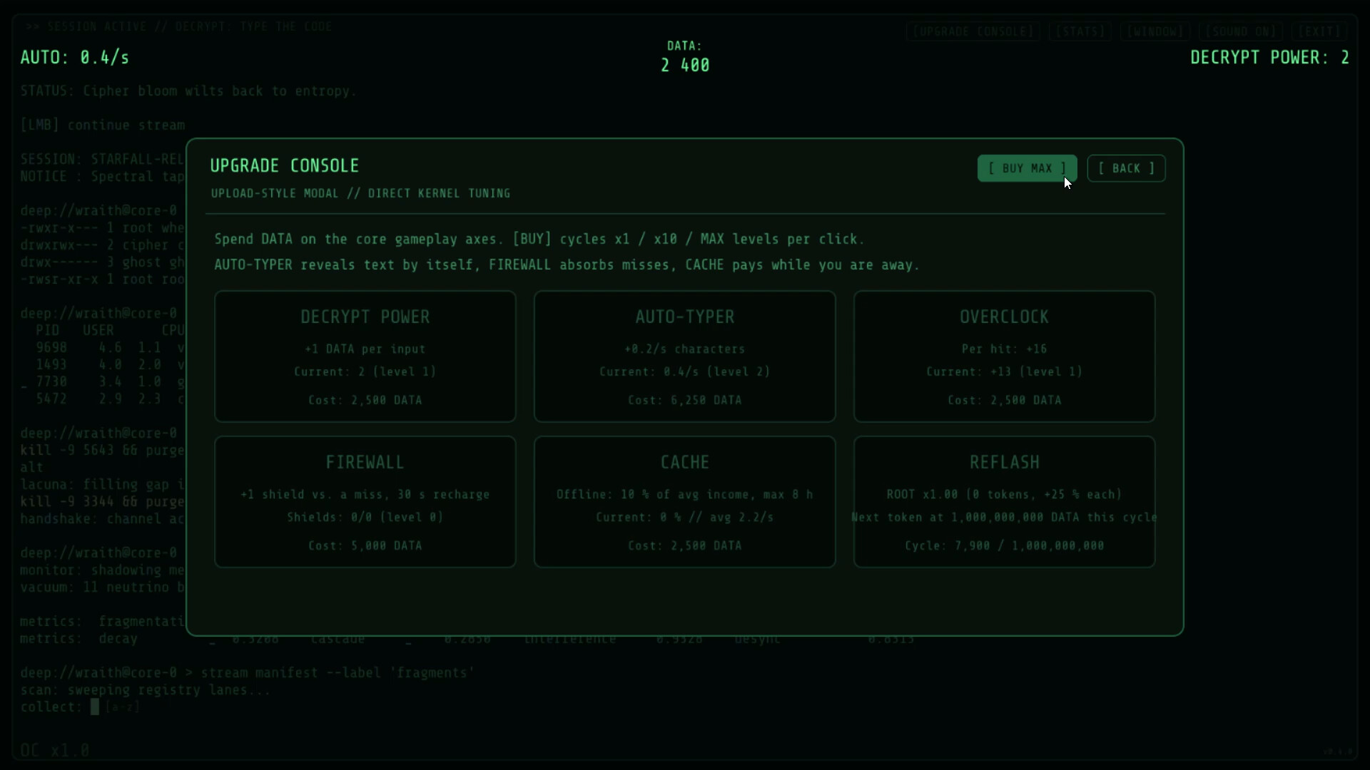 Hacker CLIcker